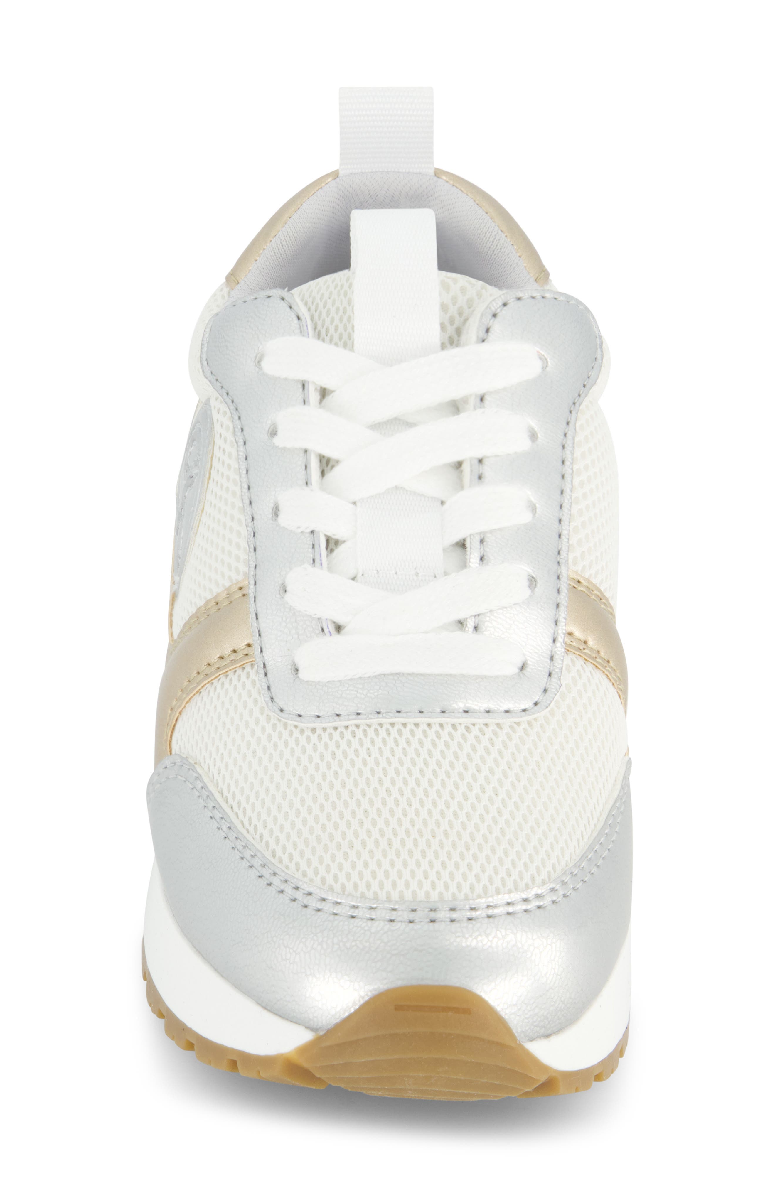 SAM & LIBBY Kids' Rosa Randal Metallic Sneaker, Alternate, color, White