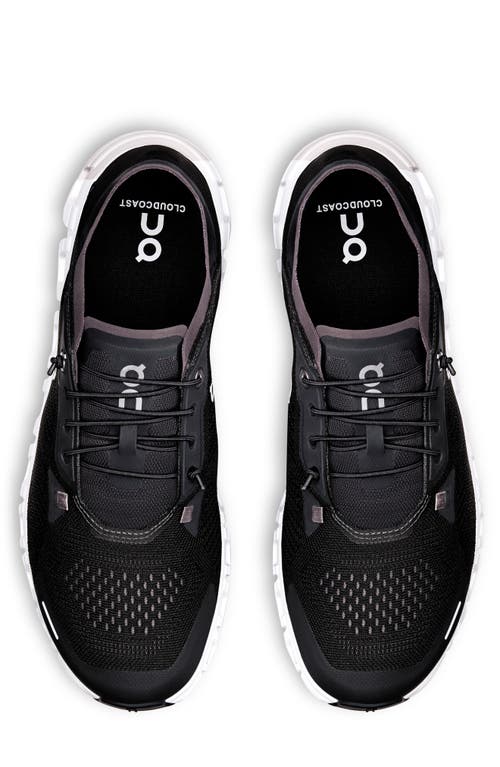 On Cloud 6 Running Sneaker In Black/white