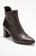 Forever & Always Shoes Gael Leather Block Heel Boot