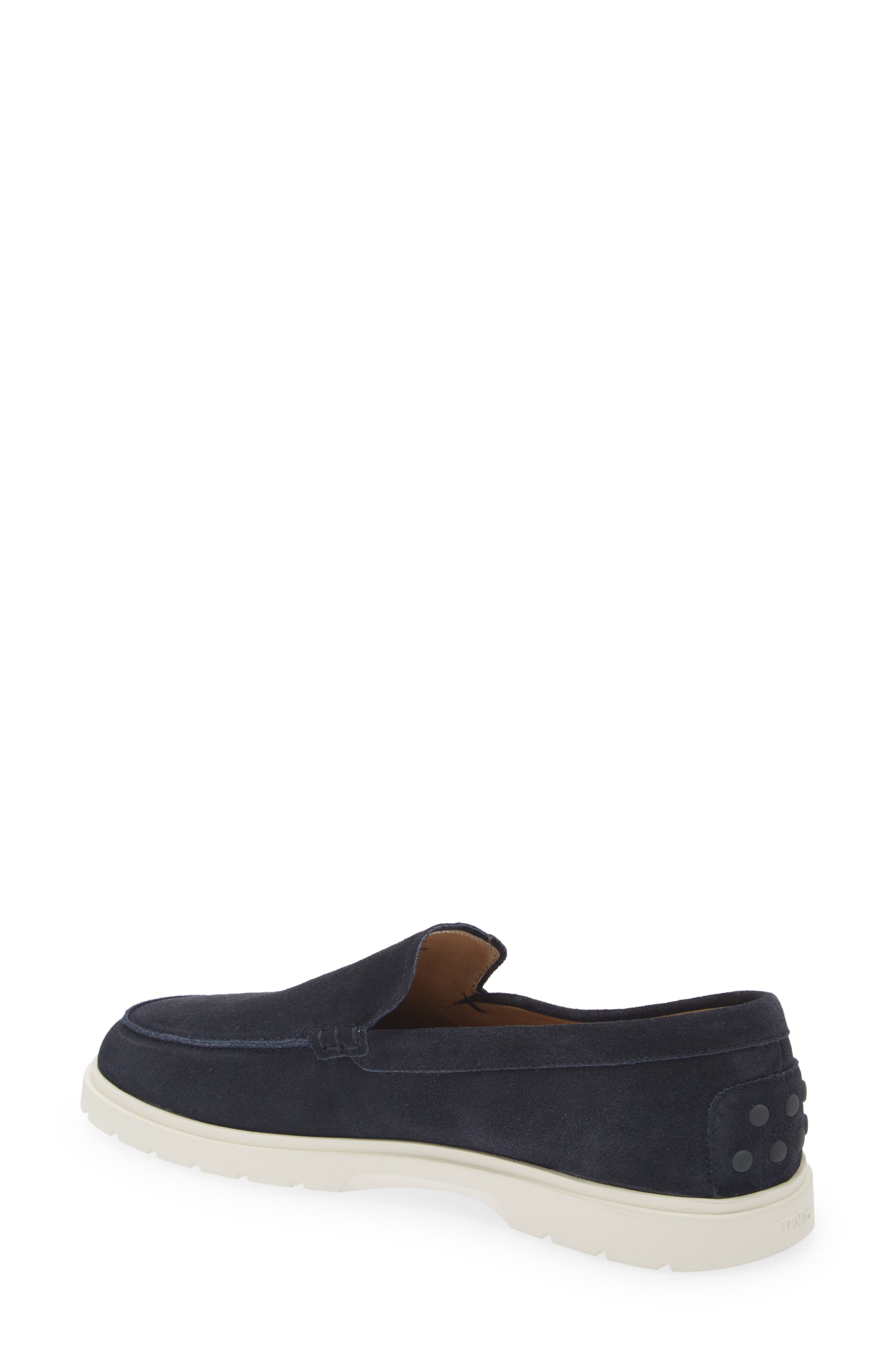 Tod
s Suede Loafer, Alternate, color, Blue