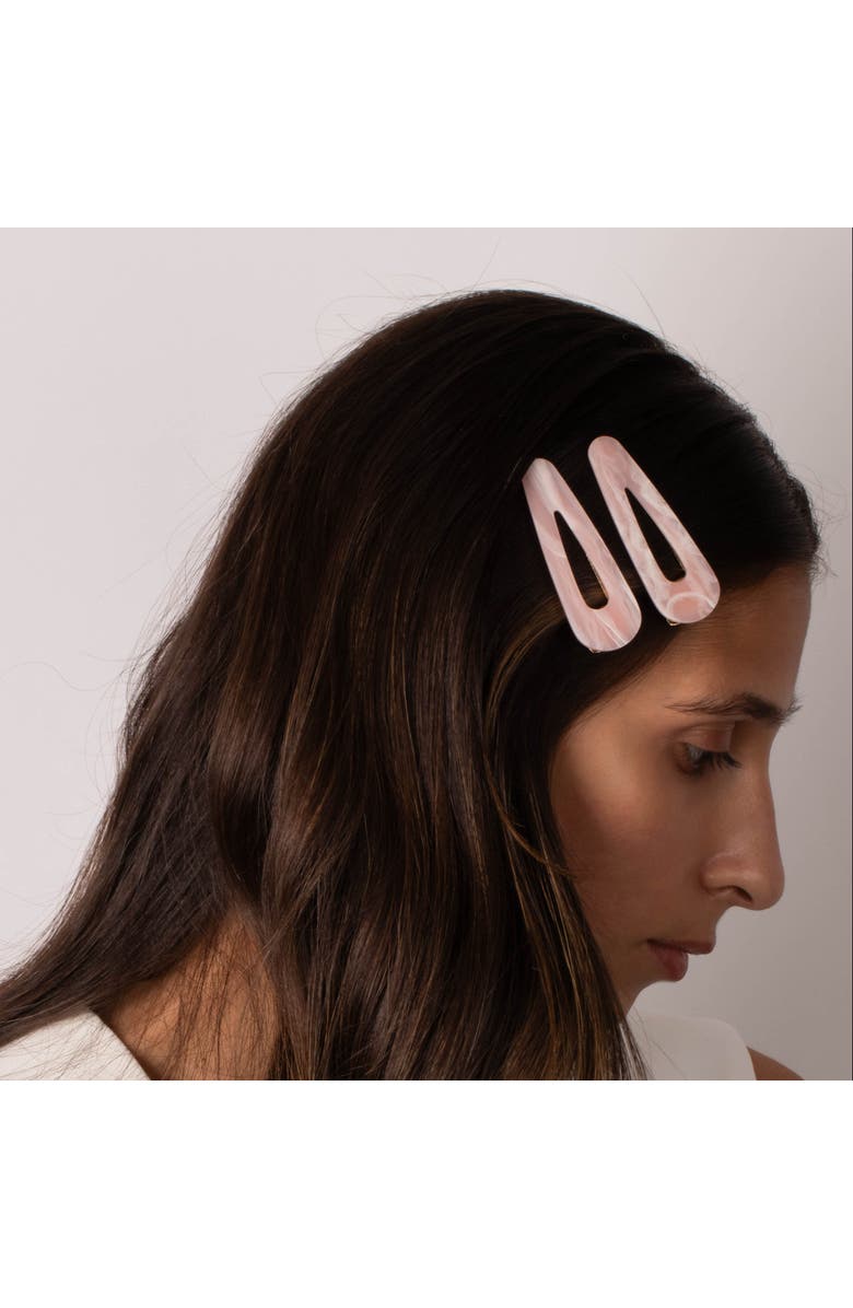 BY ADINA EDEN Hair Snap Clip Set, Alternate, color, 