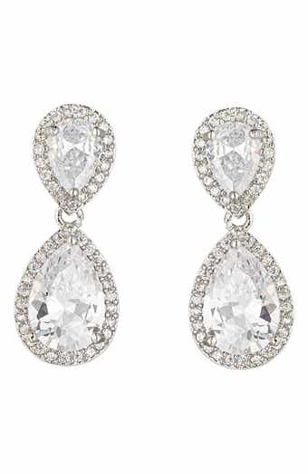 Isabella CZ Drop Earrings