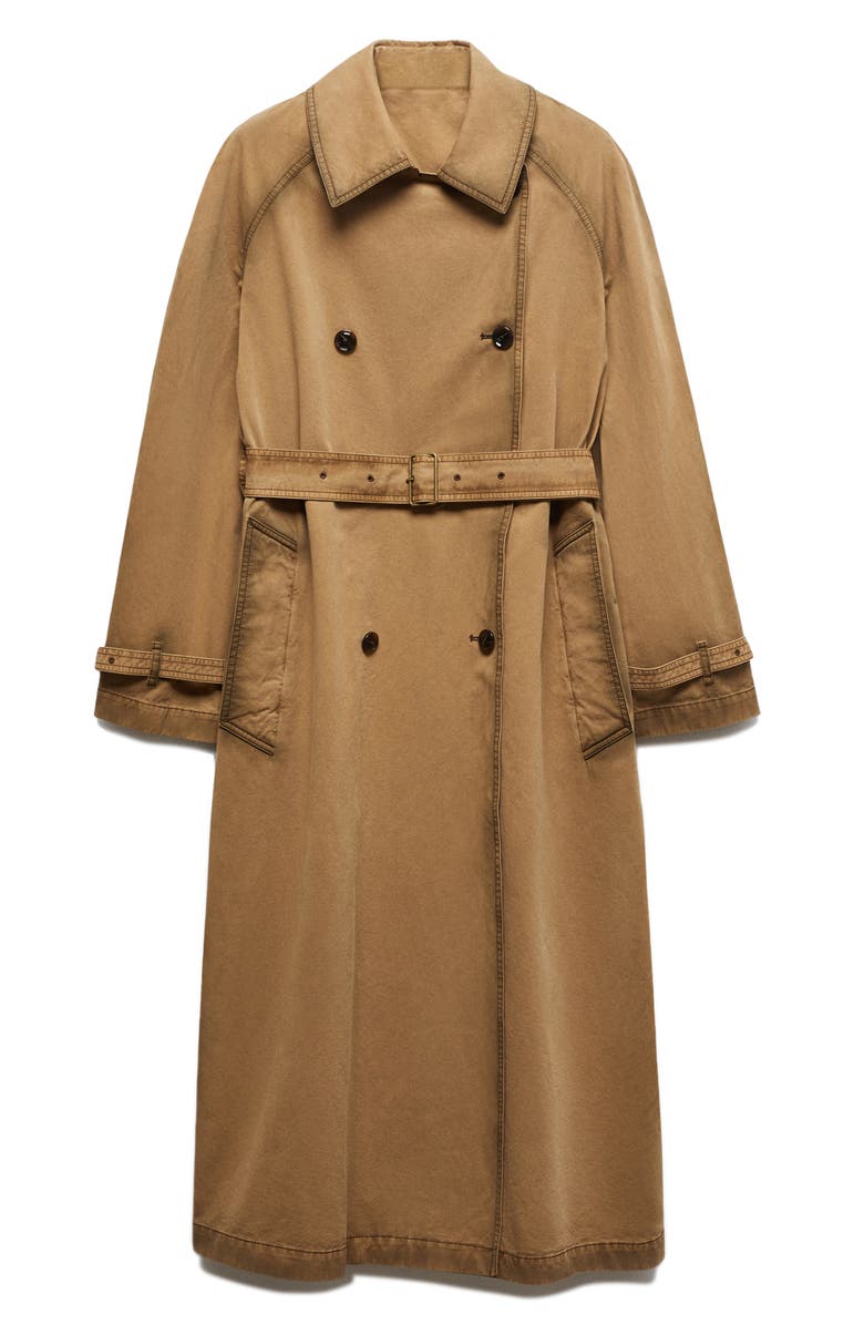 MANGO Trench Coat, Alternate, color, 
