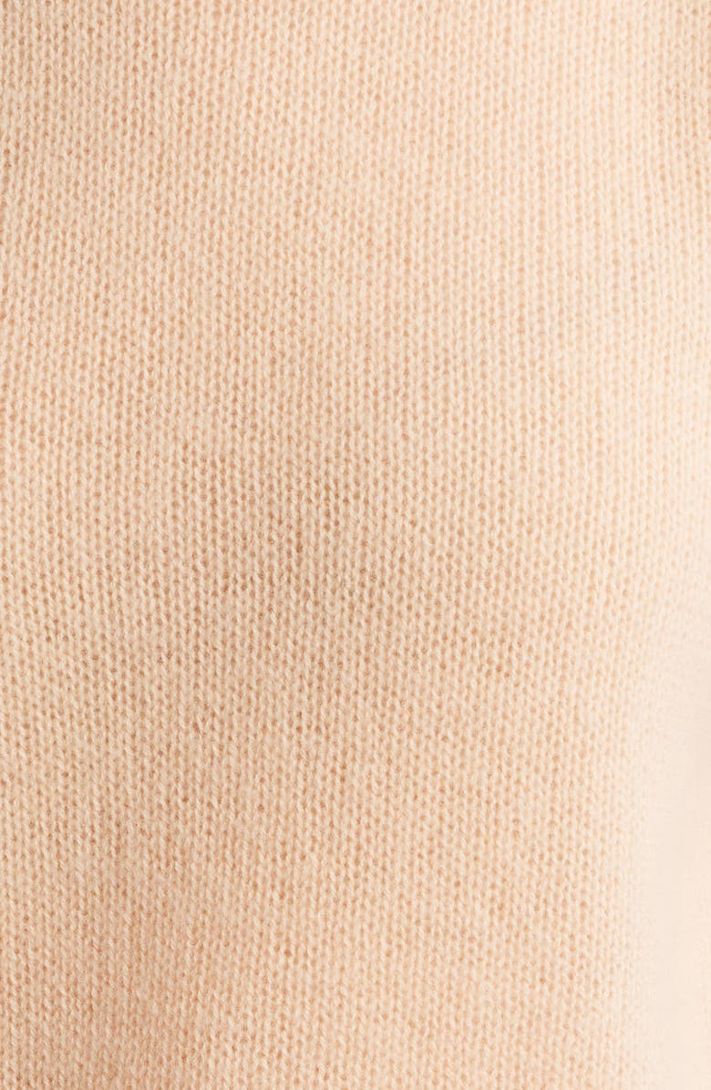 DÔEN Louden Cashmere Sweater, Alternate, color, Light Peach Sorbet