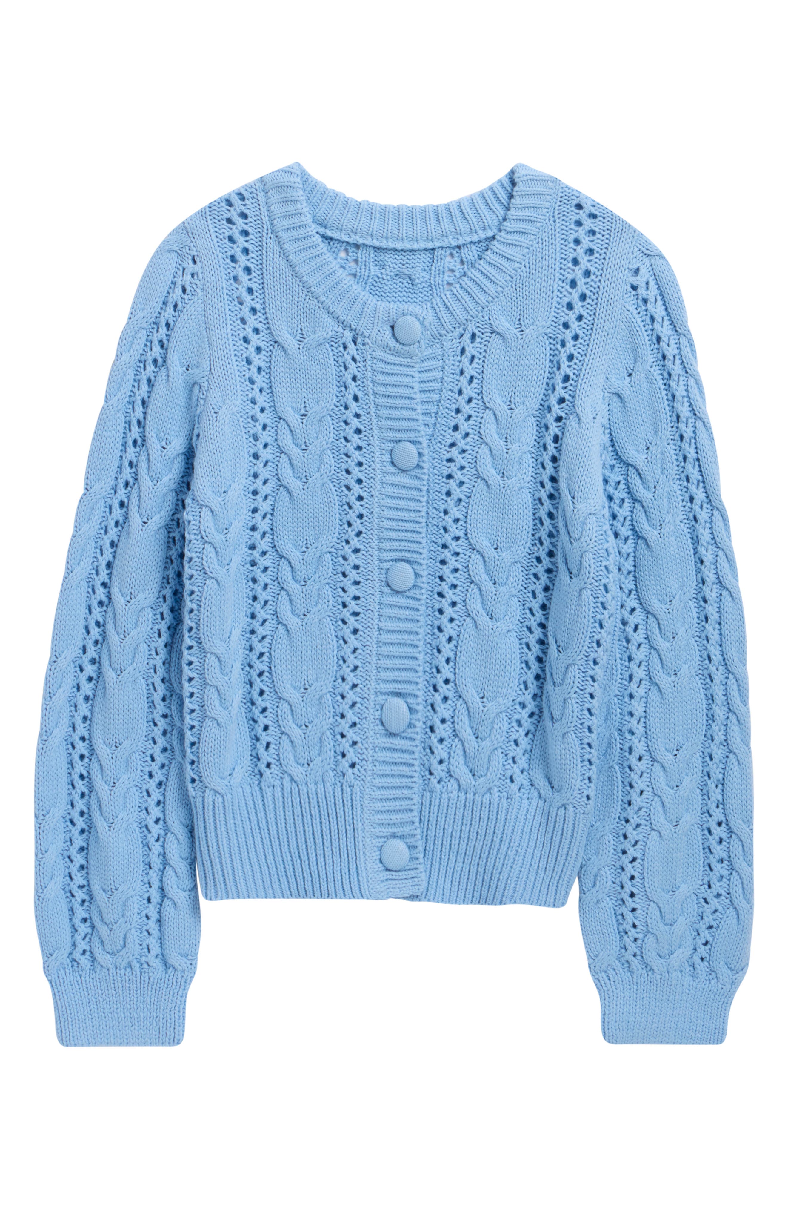 Kids' Cable Knit Cardigan