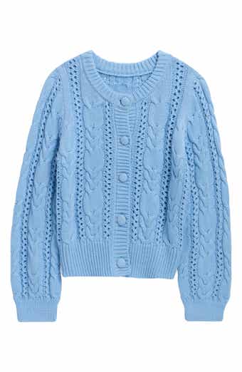 Kids' Cable Knit Cardigan