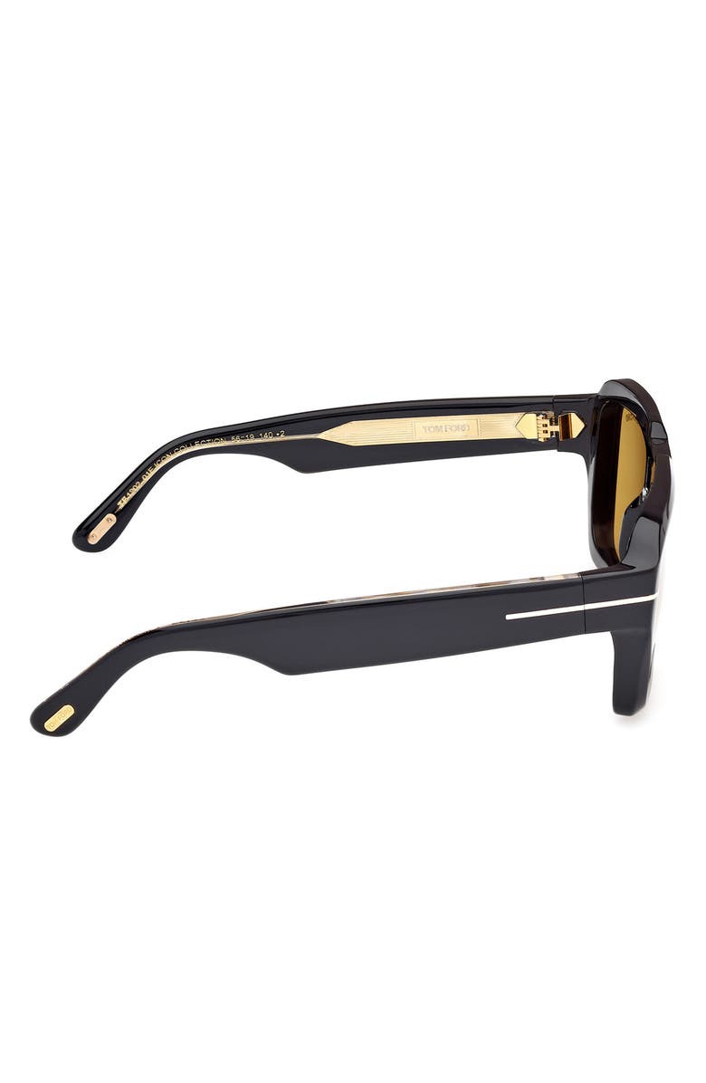 TOM FORD Icon 56mm Navigator Sunglasses, Alternate, color, 