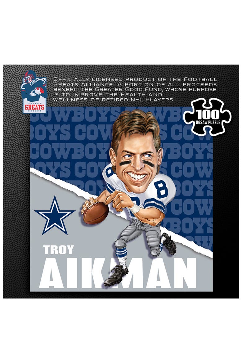 Cowboys Troy Aikman 100 Piece Puzzle, Alternate, color, Multicolor