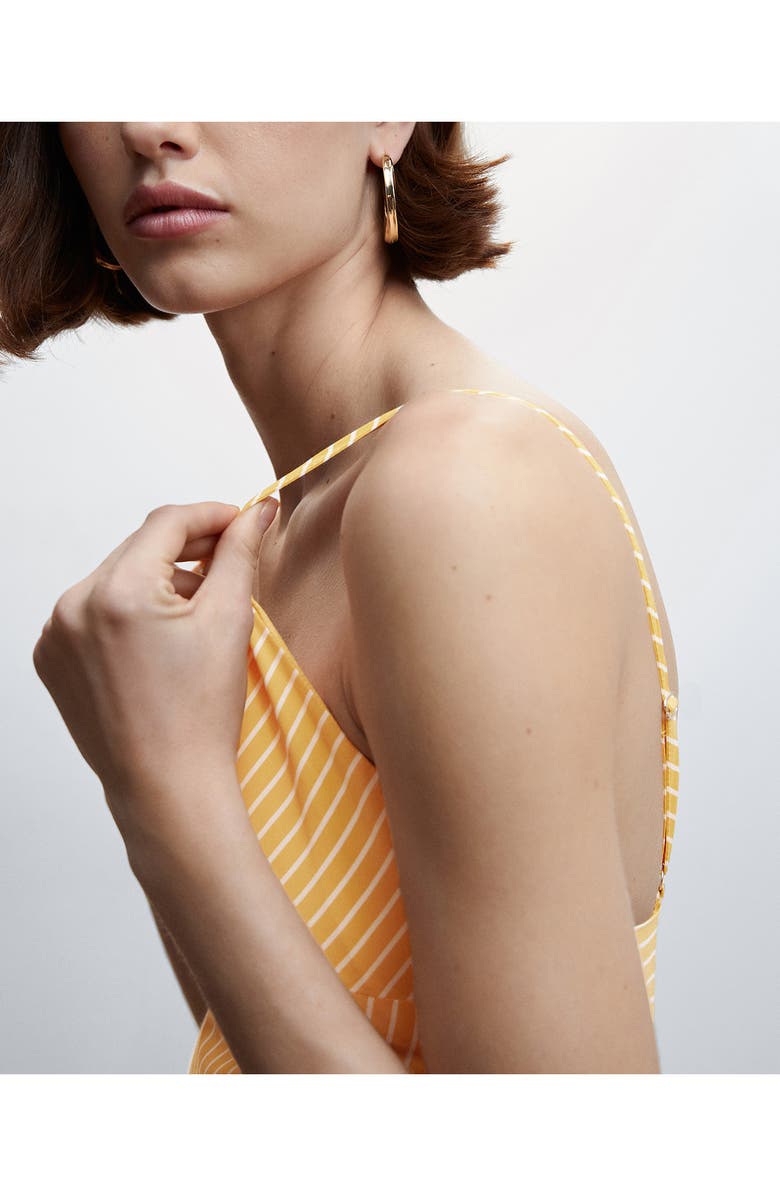 MANGO Stripe A-Line Sundress, Alternate, color,