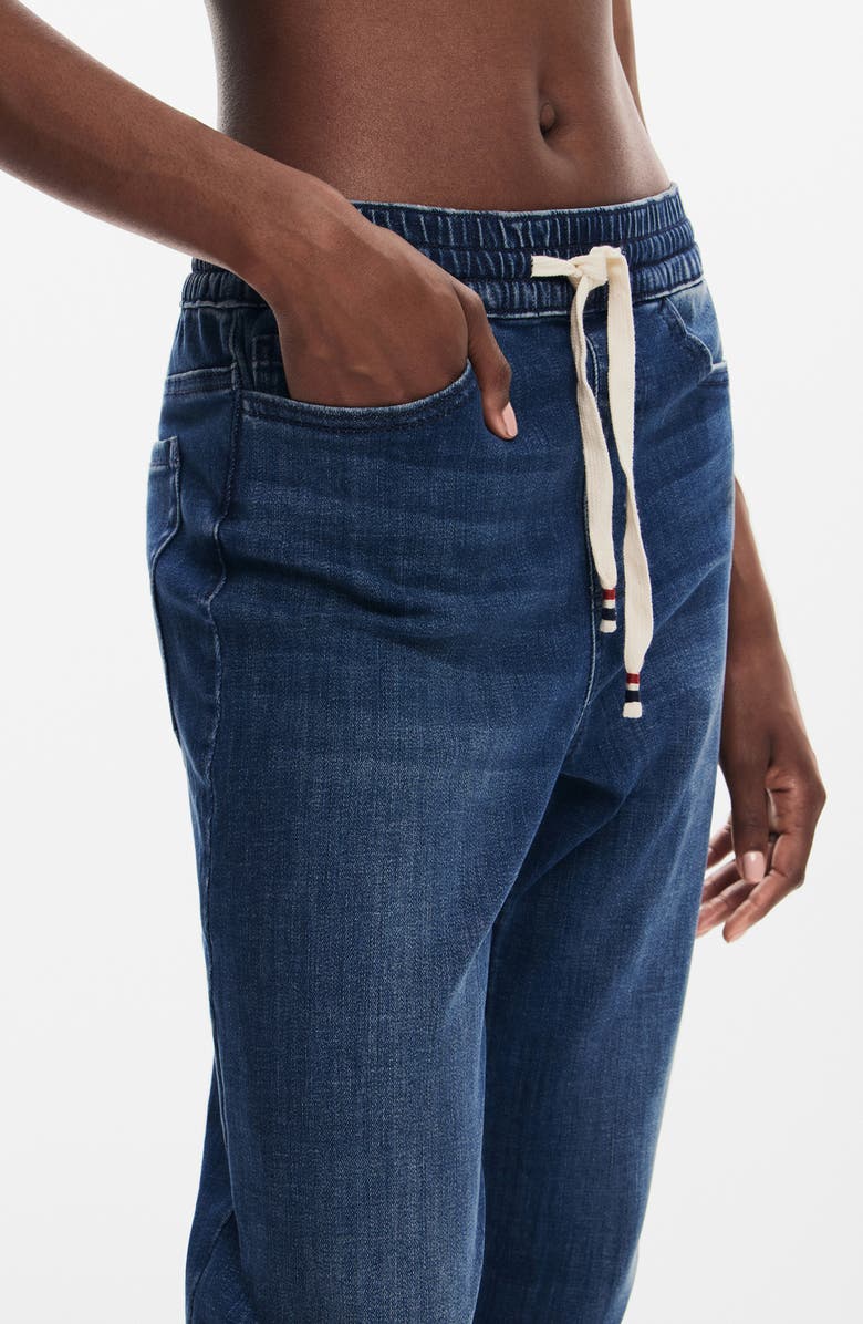 Desigual Abigail Skinny Denim Joggers, Alternate, color, 