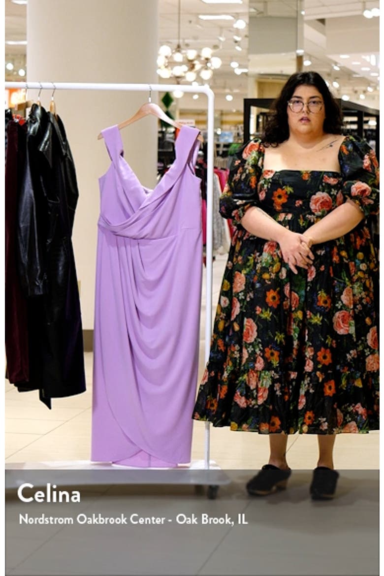 Ripple Love Off the Shoulder Maxi Dress video