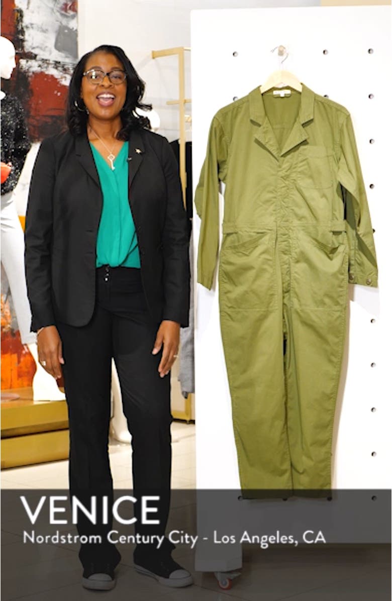 Stretch Cotton Jumpsuit, sales video thumbnail