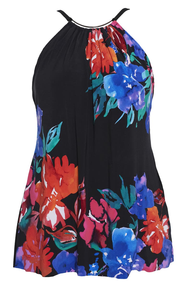 Magicsuit<sup>®</sup> Flower Child Parker Skirted One-Piece Swimsuit, Alternate, color, 