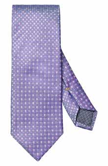 Eton Square Geometric Silk Tie