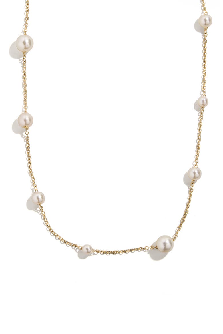 Match with Mama Imitation Pearl Necklace, Main, color, PEARL