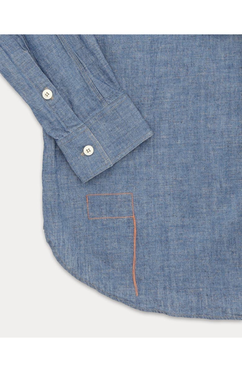 Fortela Osumi Cotton Shirt, Alternate, color, Light Blue