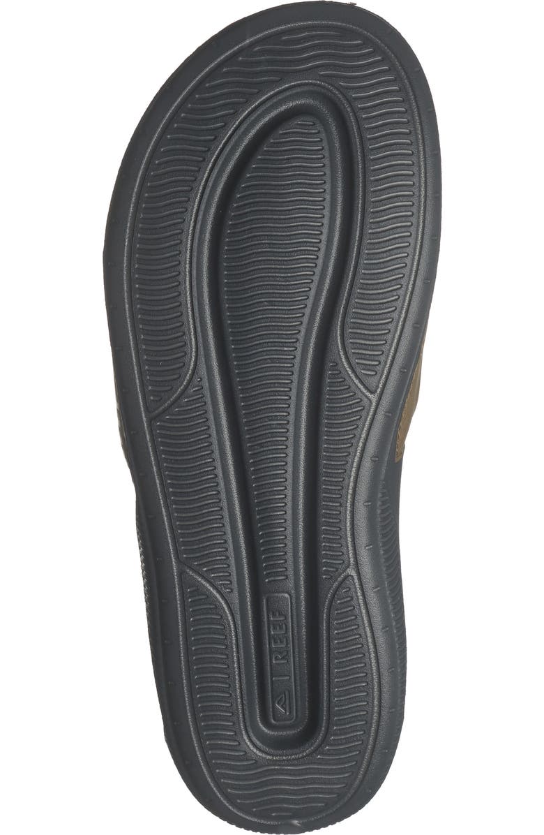 Reef Tailslide Slide Sandal, Alternate, color, Grey/ Tan