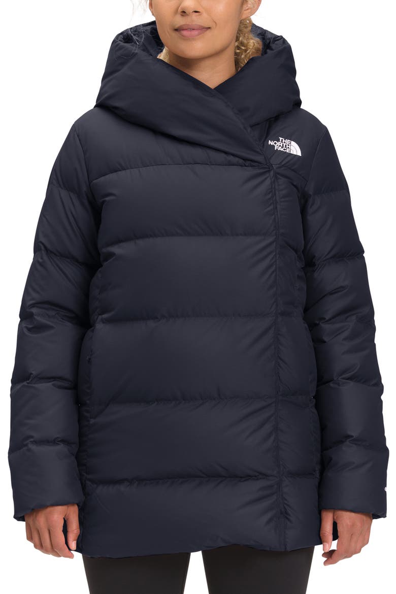 Bagley Water Repellent 550 Fill Power Down Jacket, Main, color, AVIATOR NAVY