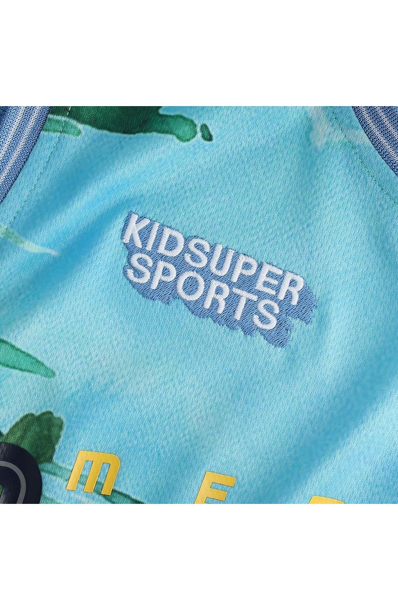 NBA X KIDSUPER Unisex NBA & KidSuper Studios by Fanatics Teal Memphis Grizzlies Hometown Jersey, Alternate, color, Teal