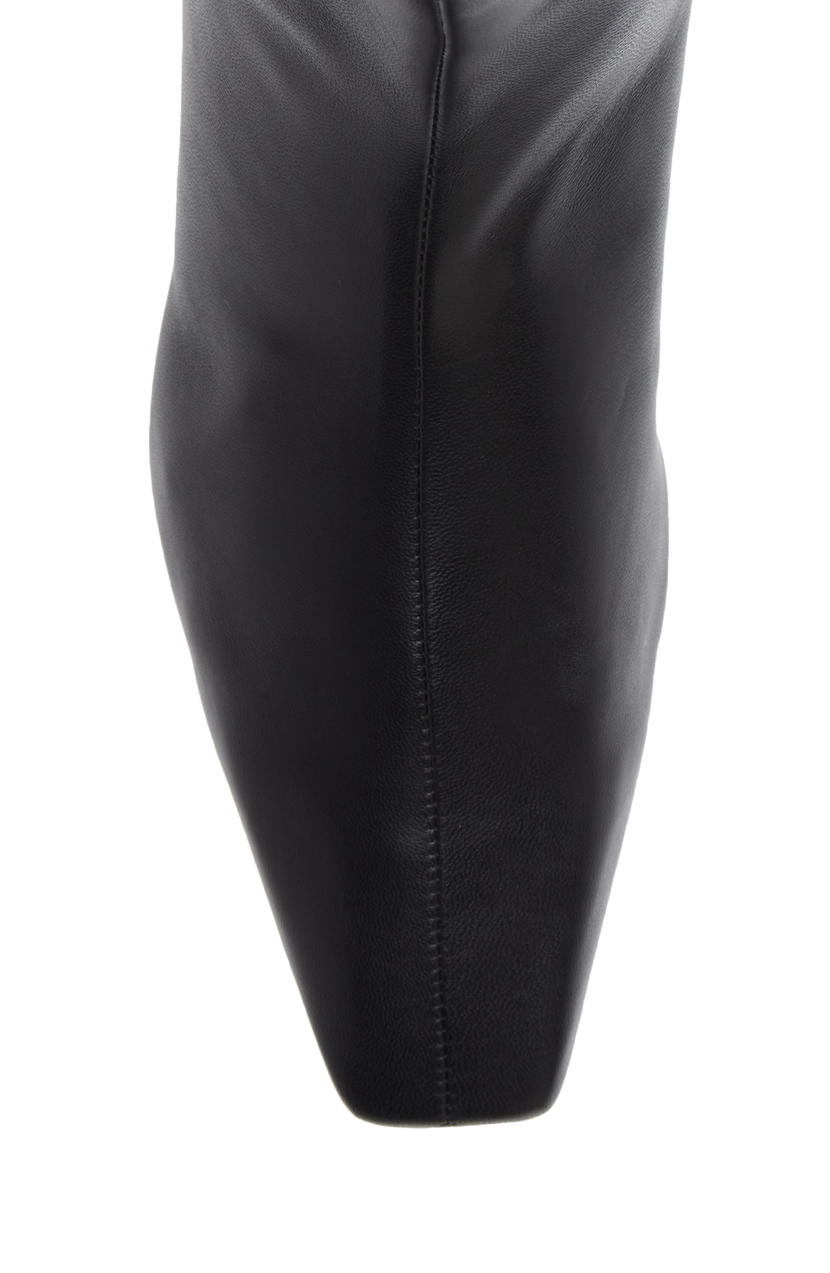 Remy Leather Flat Ankle Bootie, Alternate, color, BLACK LEATHER