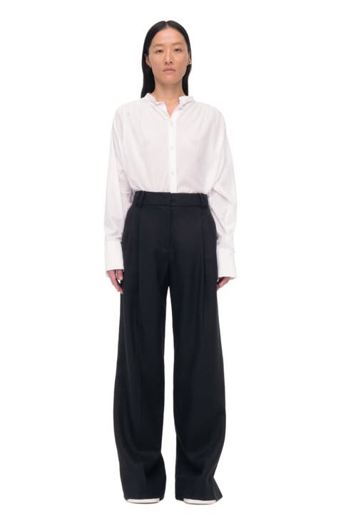 Pleated Trouser