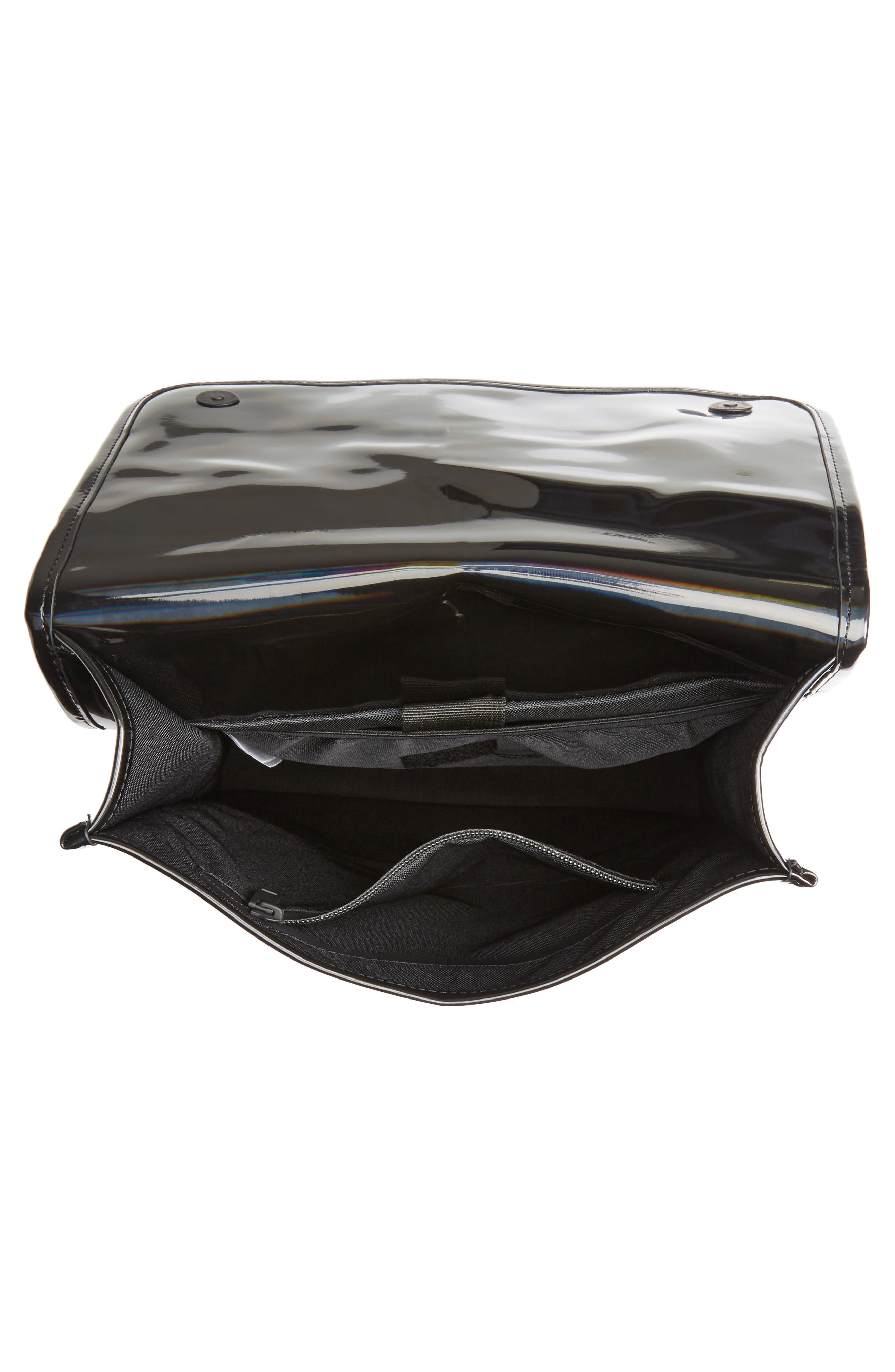 Rains Mini Waterproof Holographic Backpack, Alternate, color, 