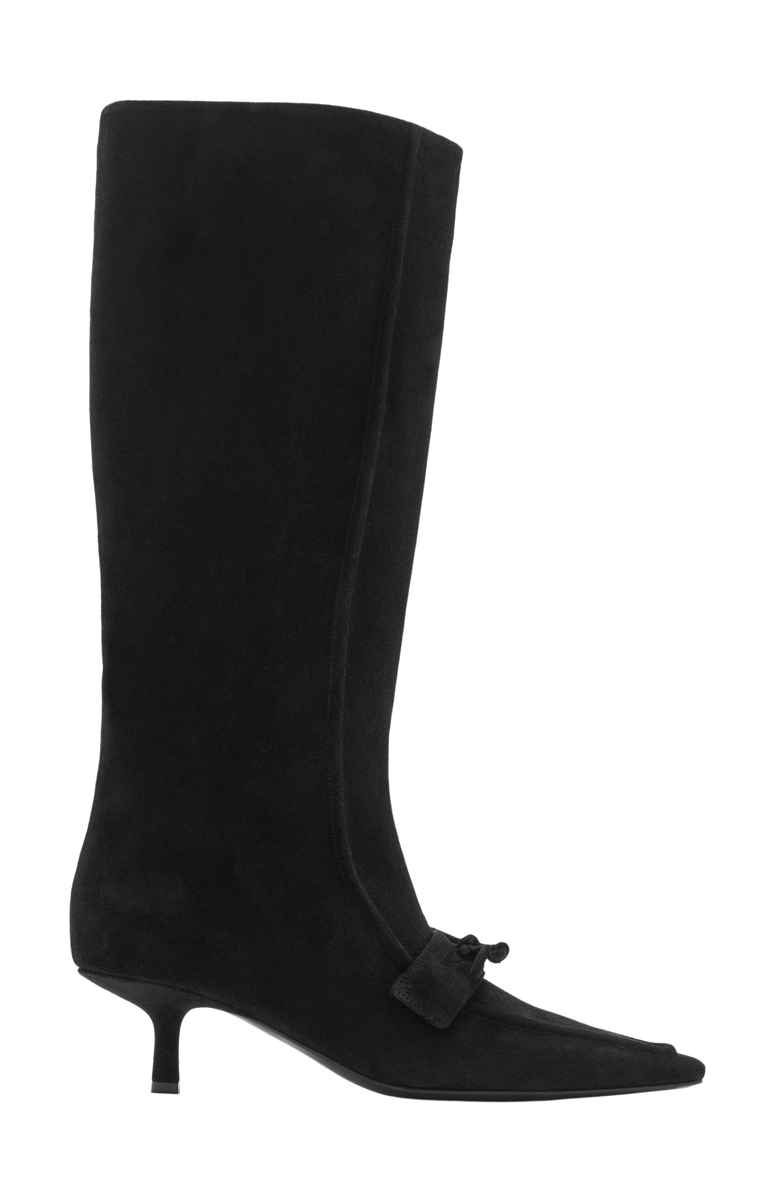 Burberry Storm Tall Suede Boot