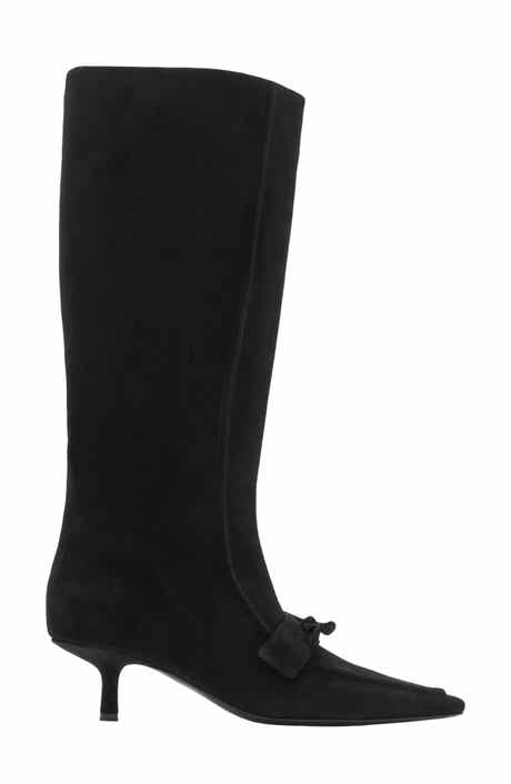 Burberry Storm Tall Suede Boot