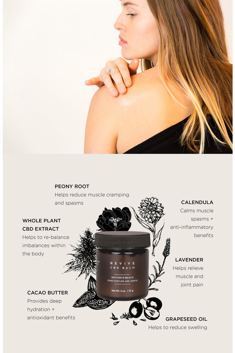 Revive CBD Balm, Alternate, color, NO COLOR