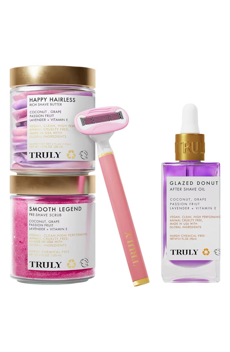 TRULY BEAUTY Smooth Legend Shave Set $157 Value, Main, color,