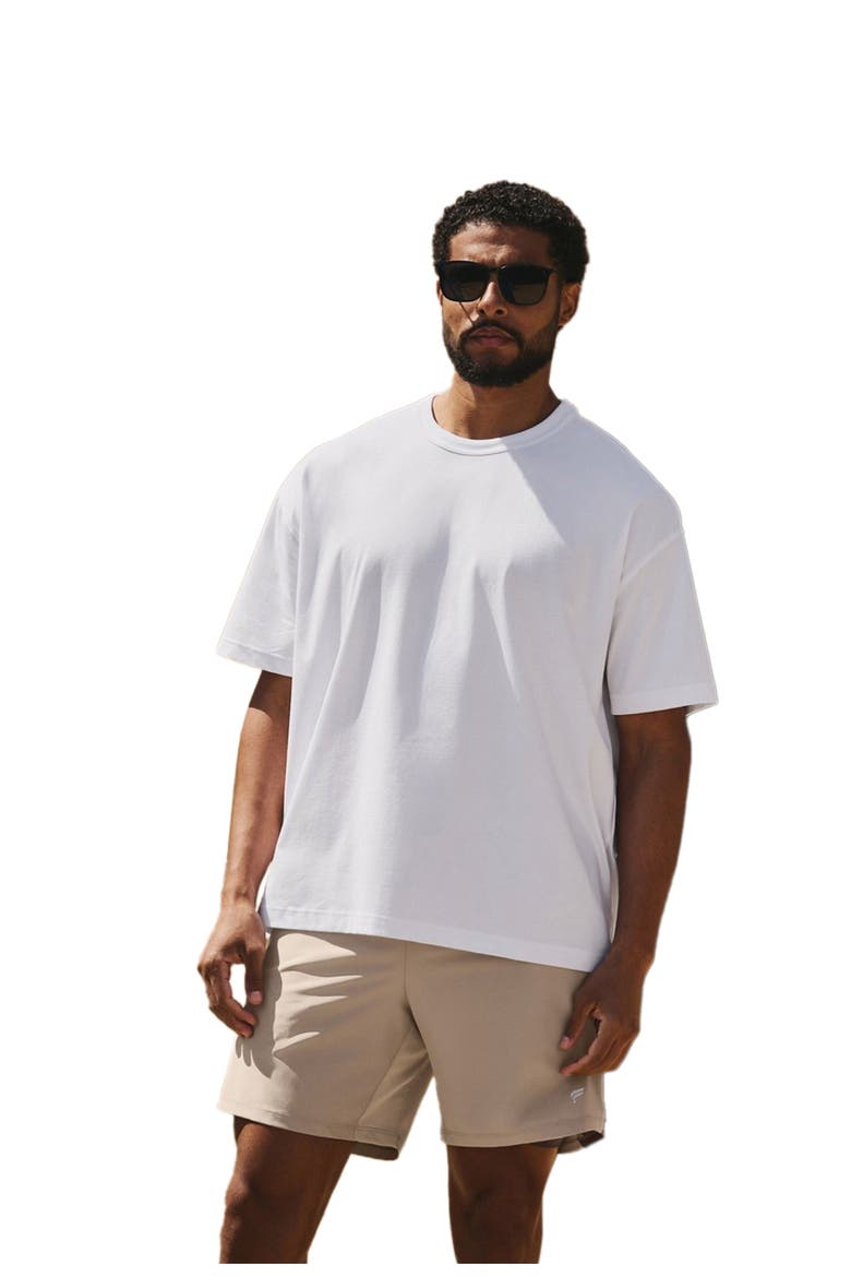 The Effortless Oversized Tee, Main, color, Classic White