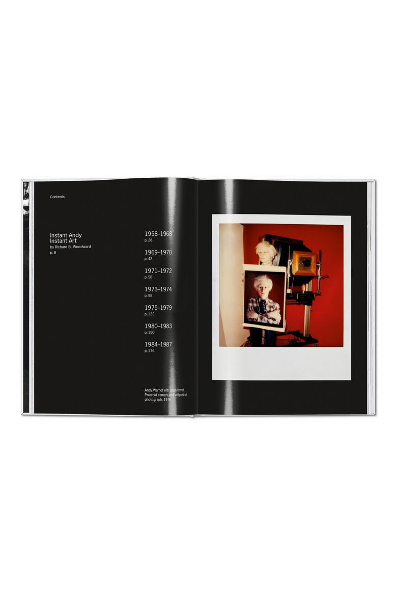 Andy Warhol Polaroids 1958-1987 Book, Alternate, color, White