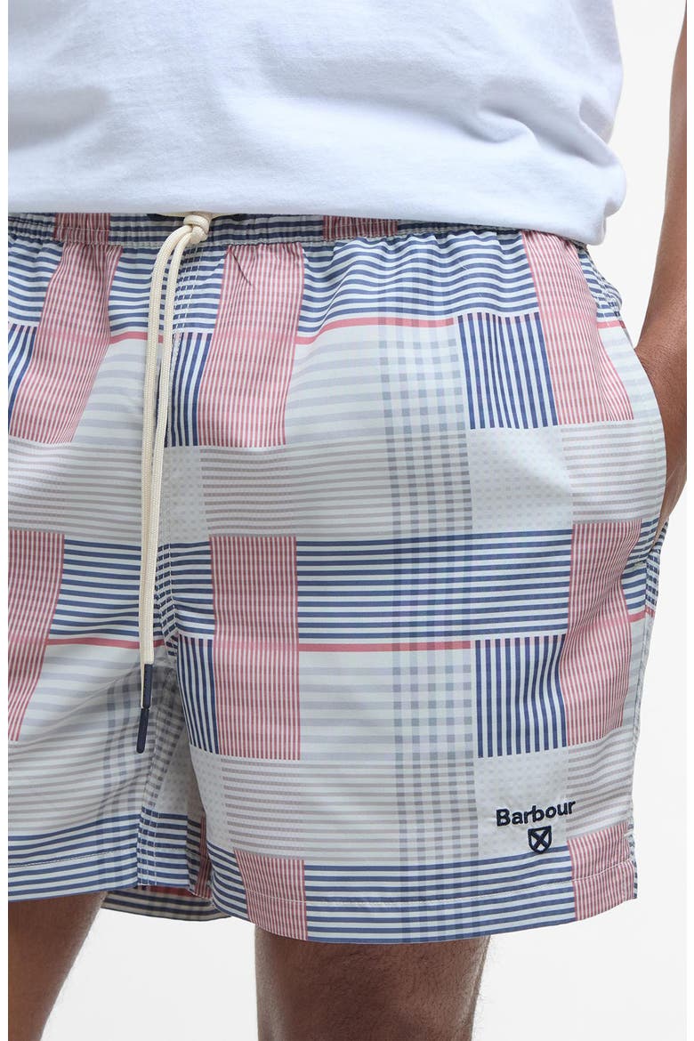 Patch Swim Trunks, Alternate, color, WASHED STONE BEIGE