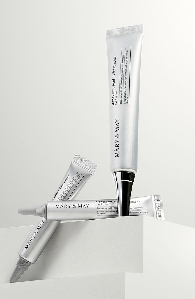 Mary&May Tranexamic Acid + Glutathione Eye Cream Trio Set, Alternate, color, 