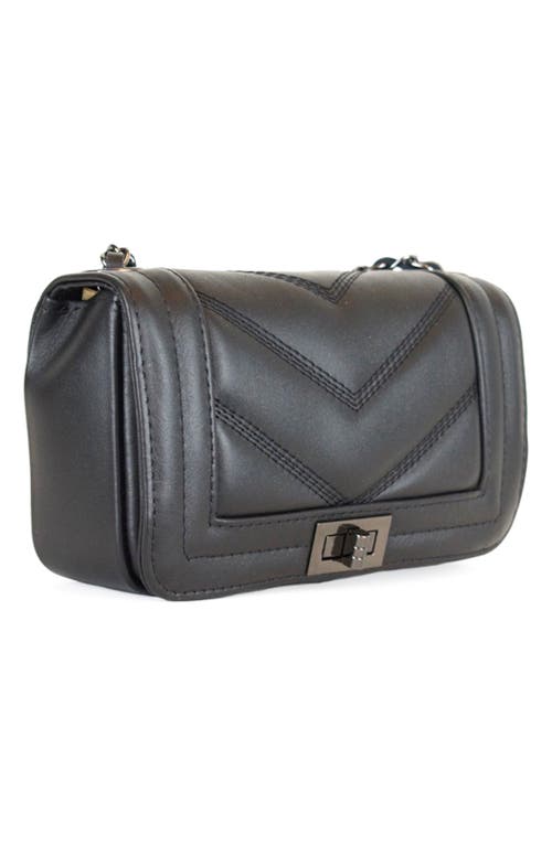 Persaman New York Ariana Quilted Crossbody Bag In Black