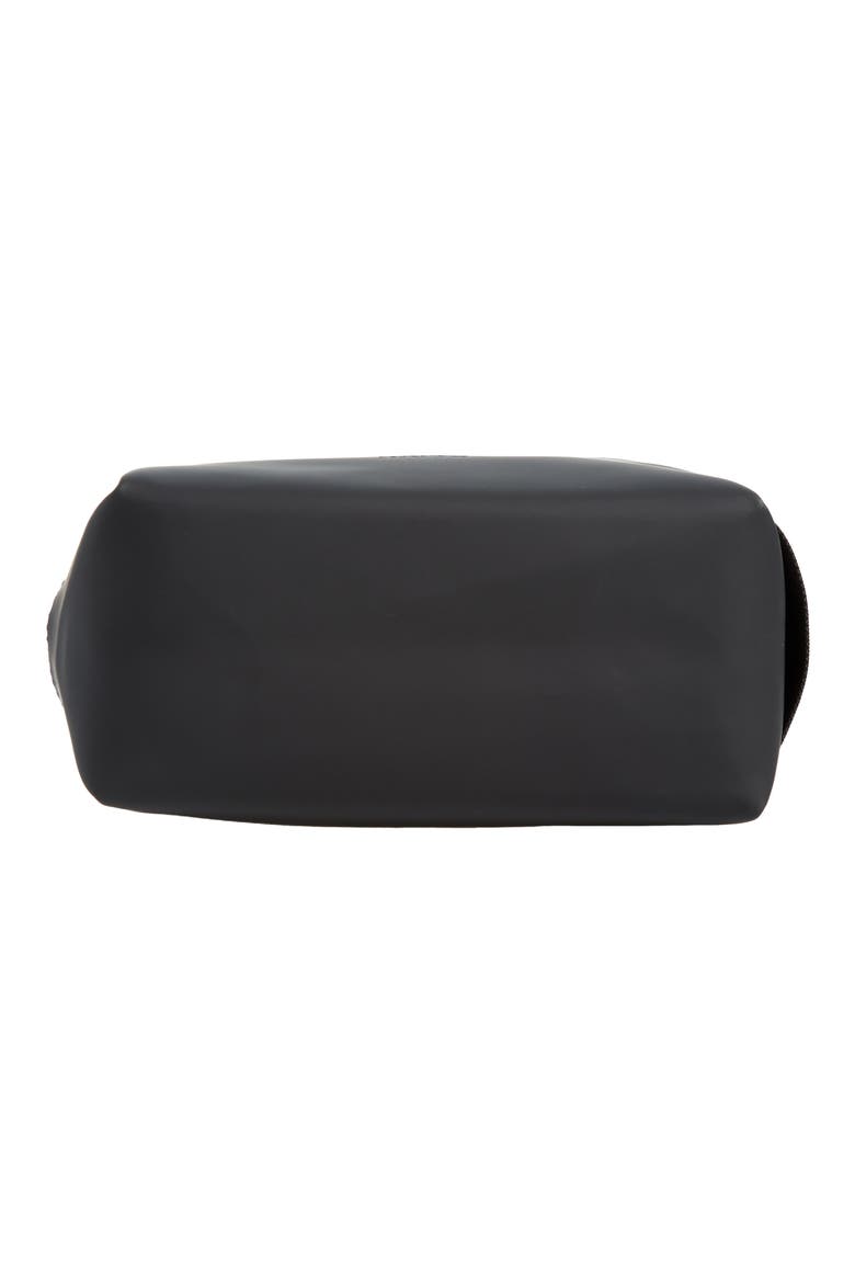 Small Waterproof Toiletry Bag, Alternate, color, BLACK
