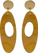 Toolally Hepworth Earrings - Caramel Swirl