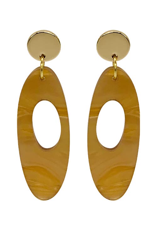 Toolally Hepworth Earrings In Brown