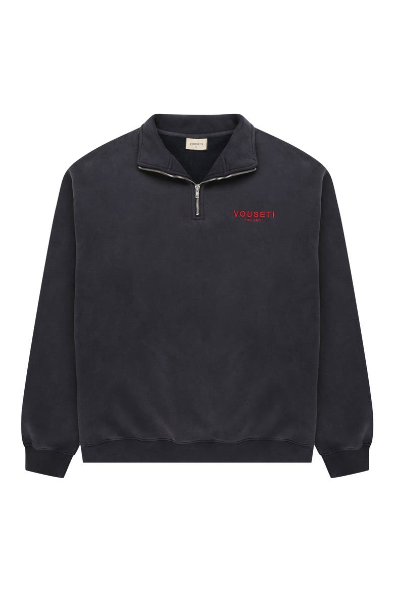 The OG Fleece Quarter Zip, Alternate, color, ENZYME NAVY
