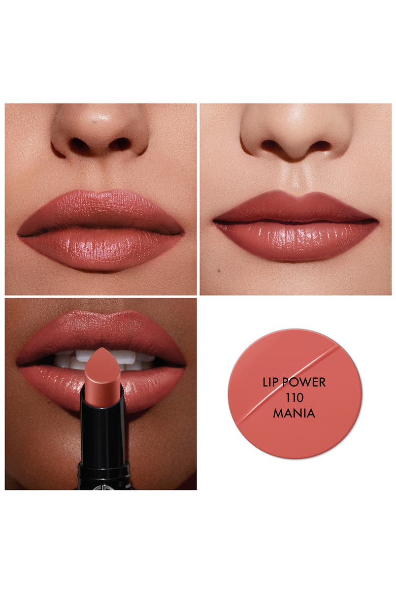 Lip Power Long-Lasting Satin Lipstick, Alternate, color, 110 BEIGE PEACH
