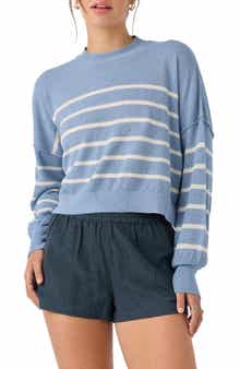 O'Neill Zephi Stripe Crop Sweater