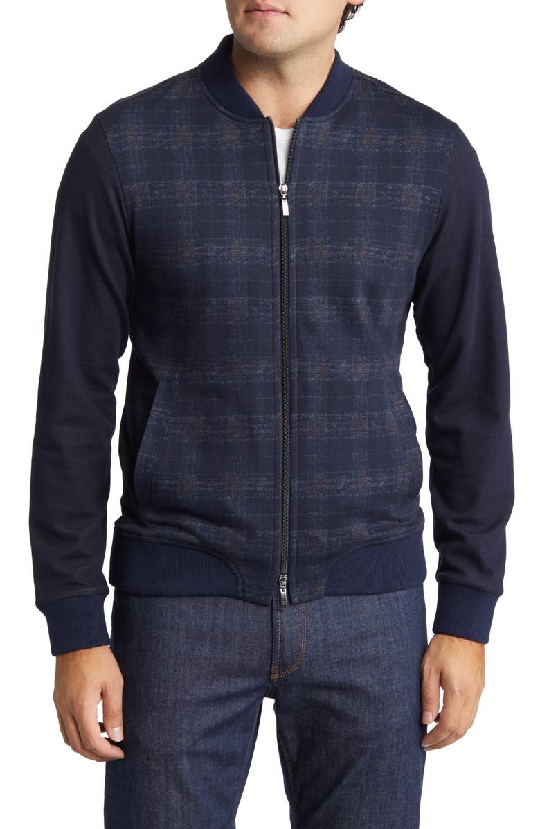 Robert Barakett Belleview Bomber Jacket, Alternate, color,
