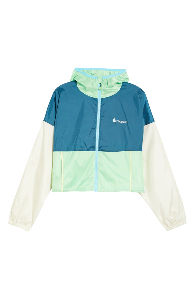 Cotopaxi Colorblock Teca Crop Hooded Jacket, Alternate, color,