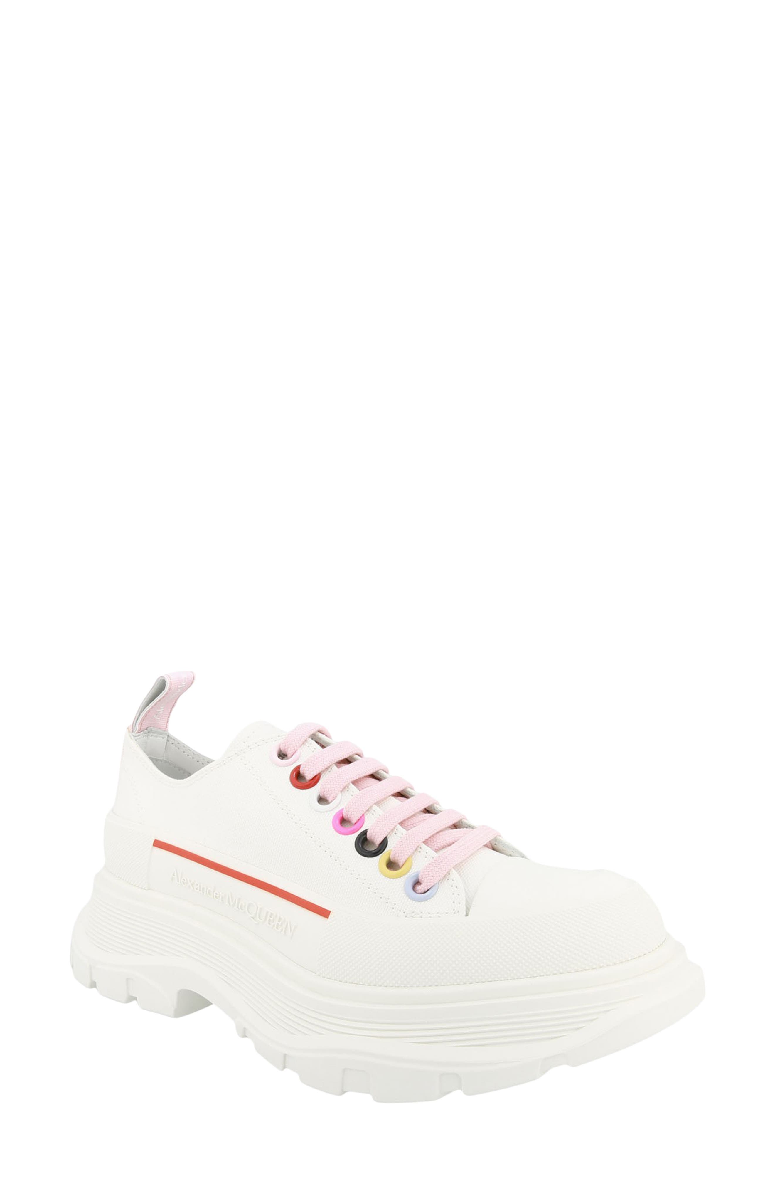 McQueen Tread Slick Low Top Sneaker, Main, color, 