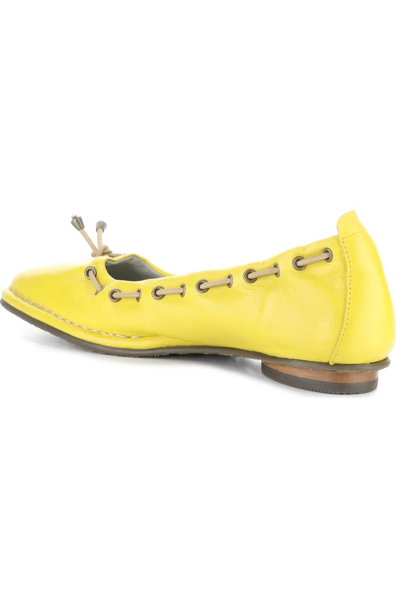 Fly London Bapi Ballet Flat, Alternate, color, 005 Yellow Velvet