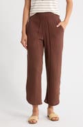 Marine Layer Cali Smocked Waist Double Cloth Pants