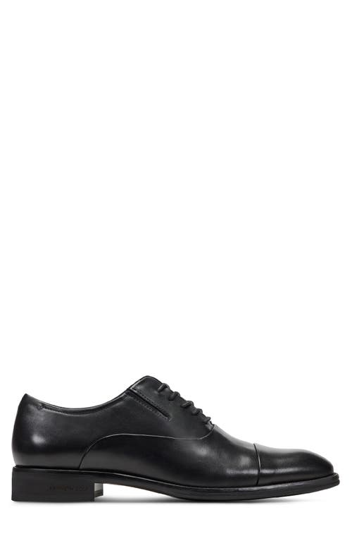Kenneth Cole New York Tully Cap Toe Oxford In Black