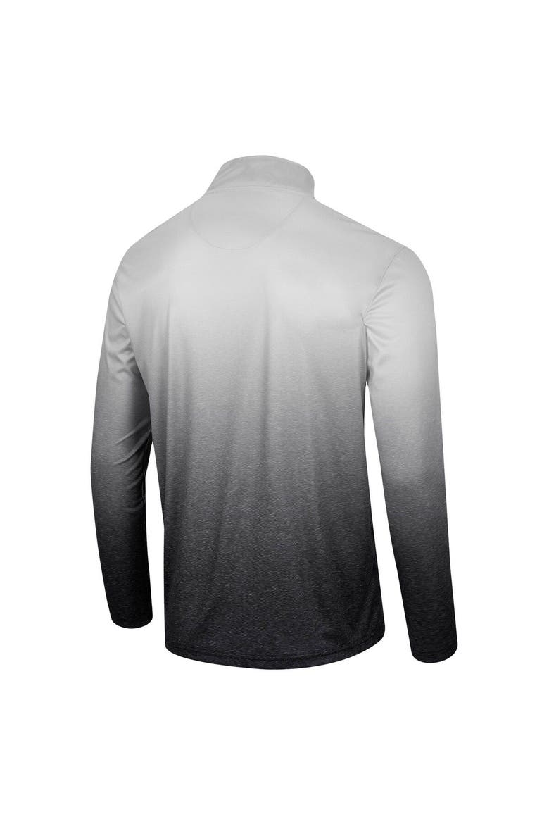 Men's Colosseum White/Black Boston College Eagles Laws of Physics Quarter-Zip Windshirt, Alternate, color, White