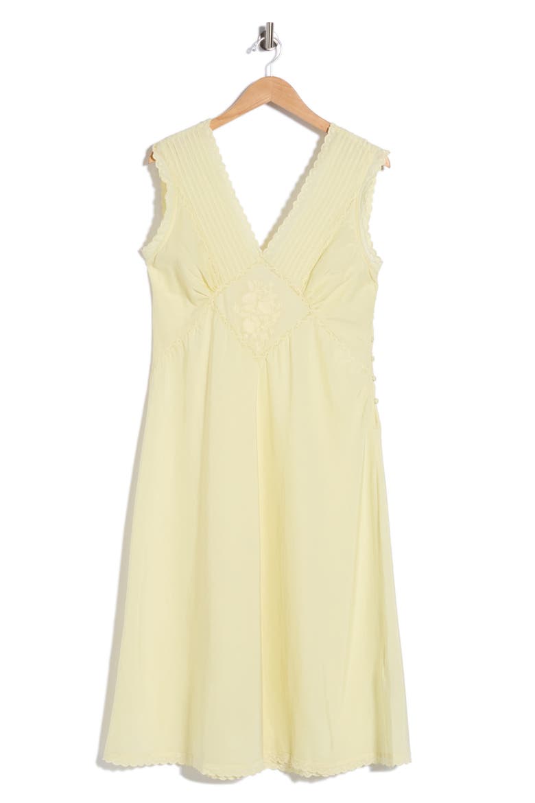 Me and You Midi Slipdress, Alternate, color, YELLOW PER IMAGE
