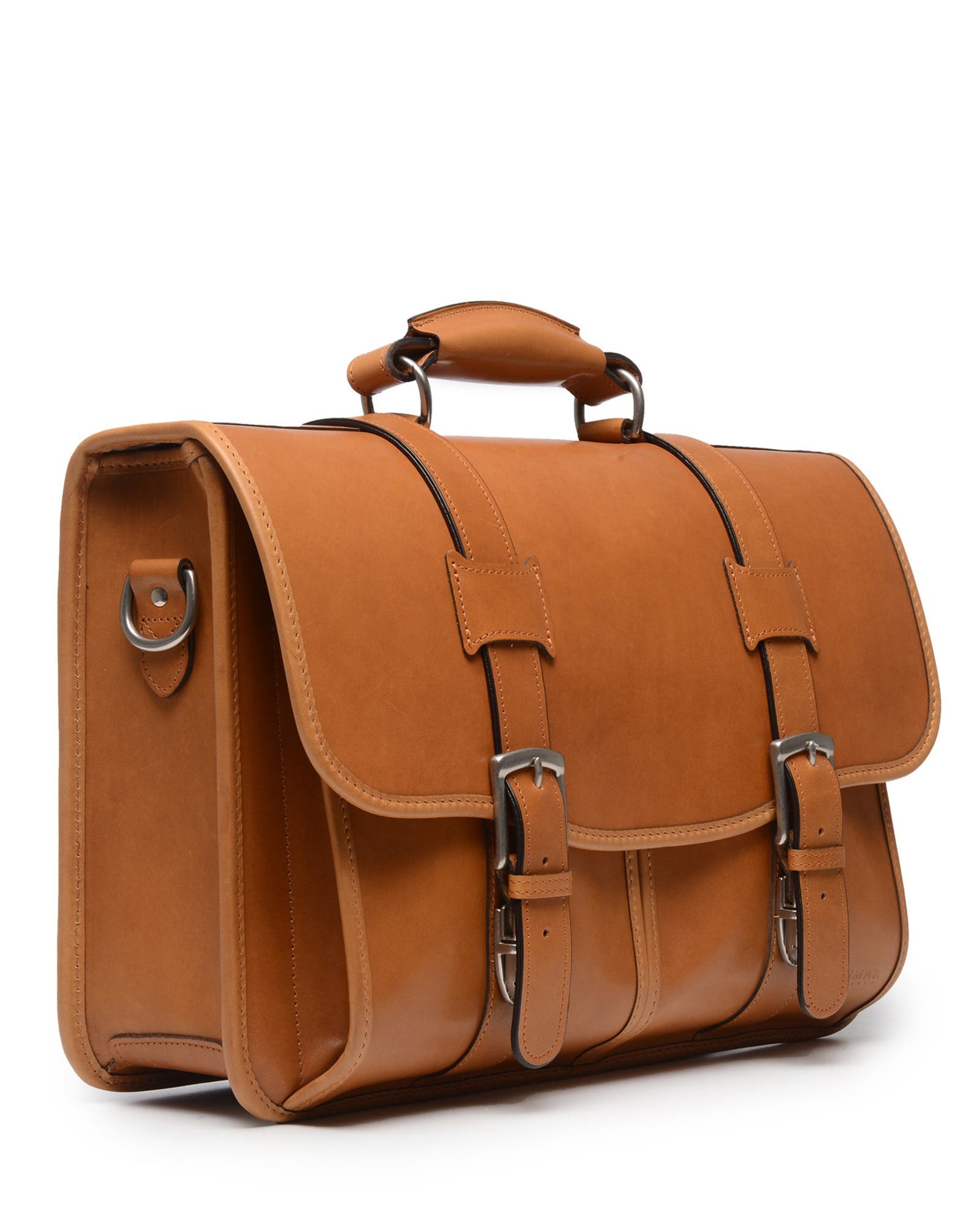 Garfield Leather Briefcase, Alternate, color, Tan